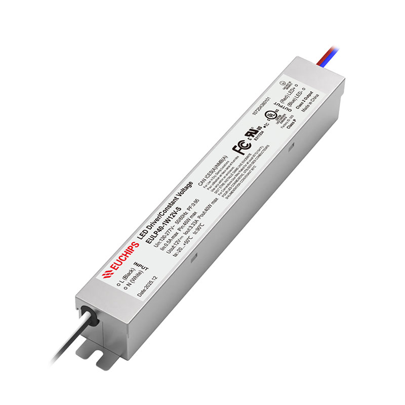 40W 12VDC CV Non-dimmable Driver EULP40-1W12V-S Featured Image
