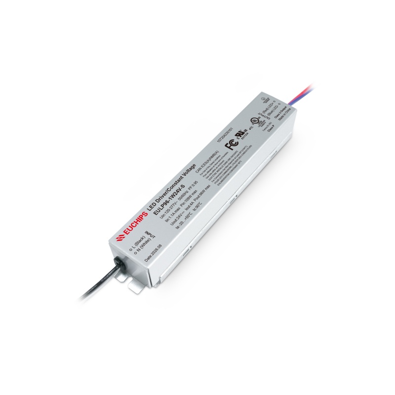 96W 24VDC Non-dimmable CV Driver EULP96-1W24V-S Featured Image