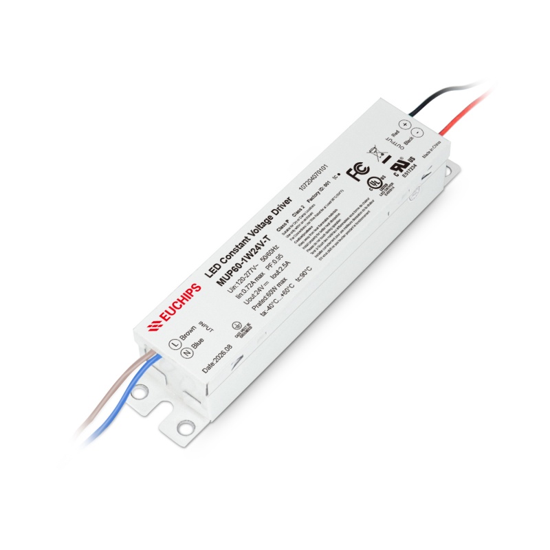 60W 24VDC Non-dimmable Waterproof CV Driver MUP60-1W24V-T Featured Image