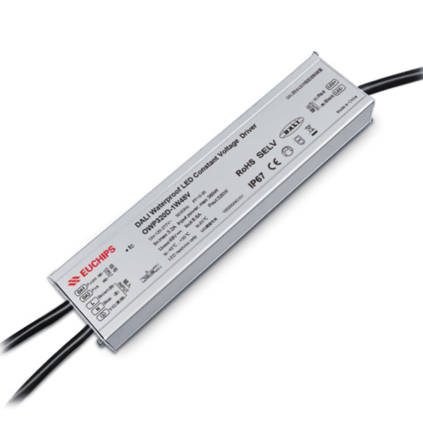 320W 48VDC DALI Waterproof CV Driver OWP320D-1W48V Featured Image