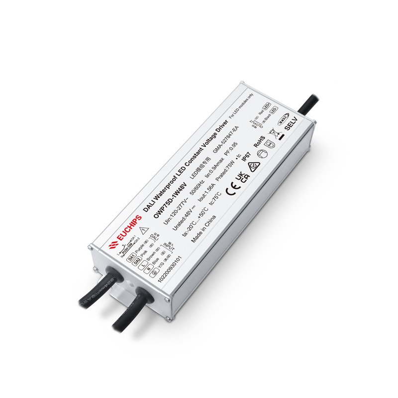 75W 48VDC DALI CV Driver OWP75D-1W48V Featured Image