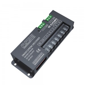 12-24VDC 6A*4ch DMX Decoder PX0406